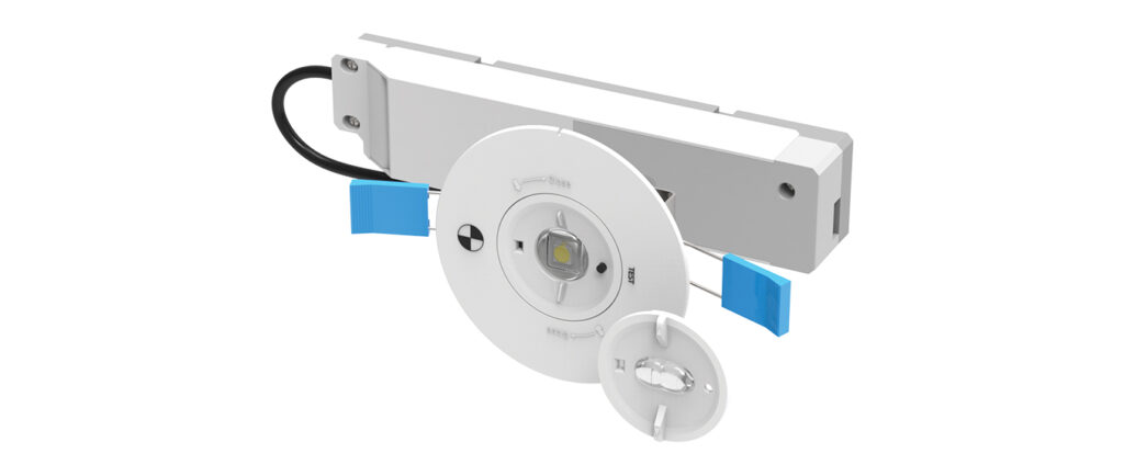 BARDIC – Recessed Non-Maintained Emergency Light