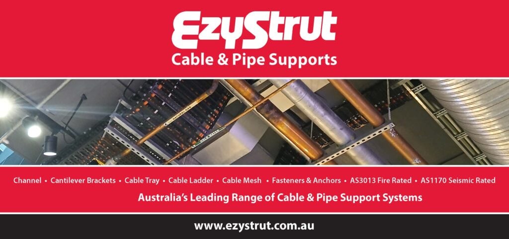 High-quality cable and pipe support system with cantilever brackets and cable trays for Australian i.