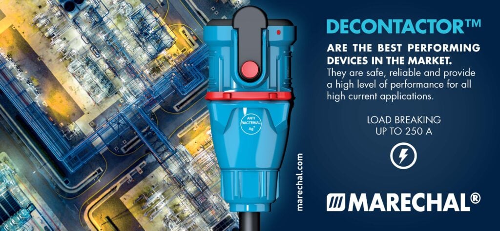 High-performance Marechal Decontactor device for electrical safety and load breaking.