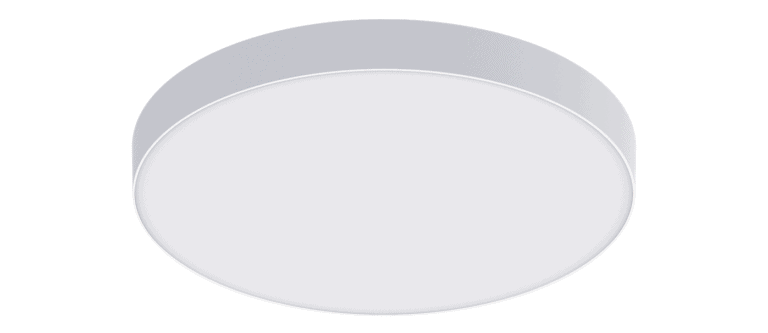 LED ceiling light fixture with modern design, ideal for home or office lighting.