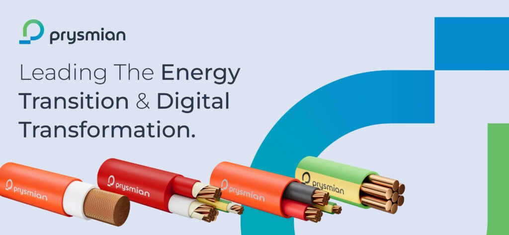 High-quality Prysmian electrical cables for energy and digital transformation solutions.