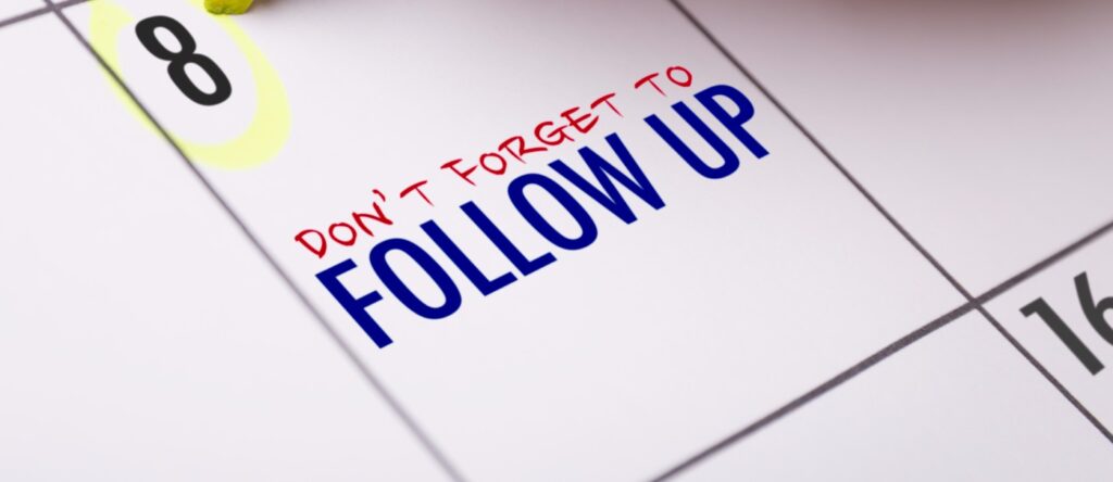 The follow up secret: how to win more work 
